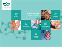 Tablet Screenshot of ortobioclinica.com.br